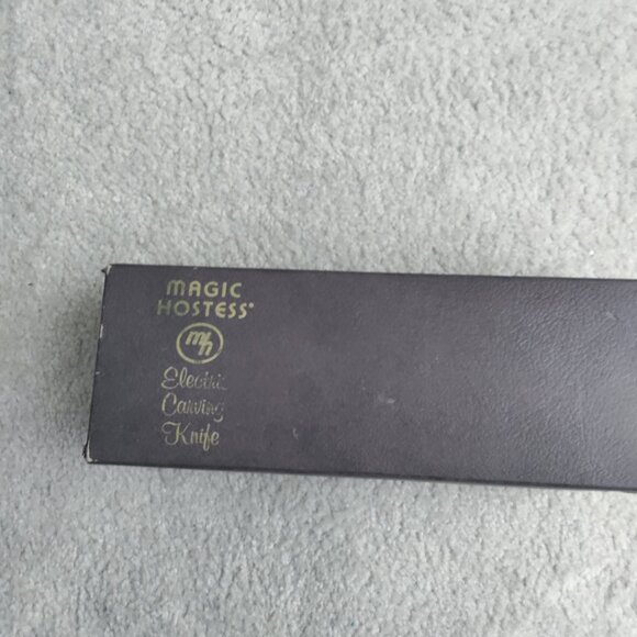 Vintage Magic Hostess Electric Knife 5200 w/Blades. Tested - Works GUC - Picture 3 of 8